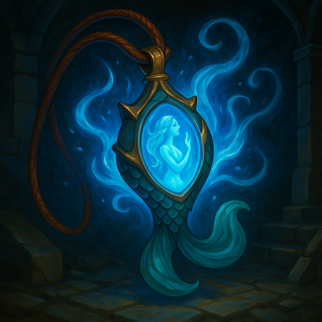 Illustration de aura de sirène - Aura magique